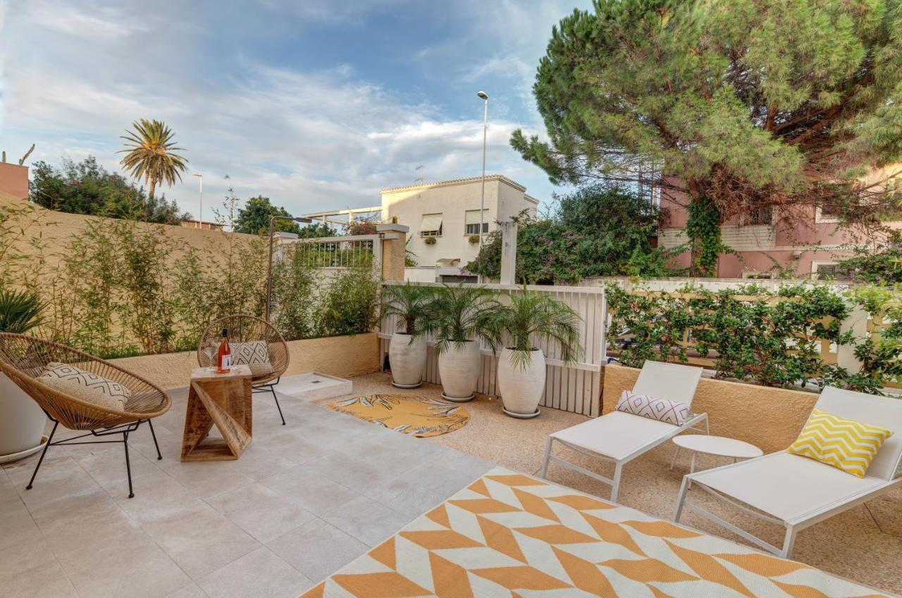 Le Palmette Suites Cagliari Exterior foto