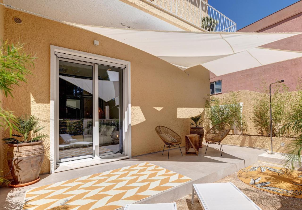 Le Palmette Suites Cagliari Exterior foto